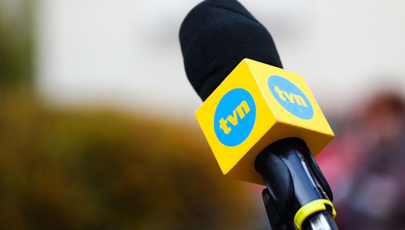 Manipulacje TVN (fot. Beata Zawrzel/NurPhoto via Getty Images)