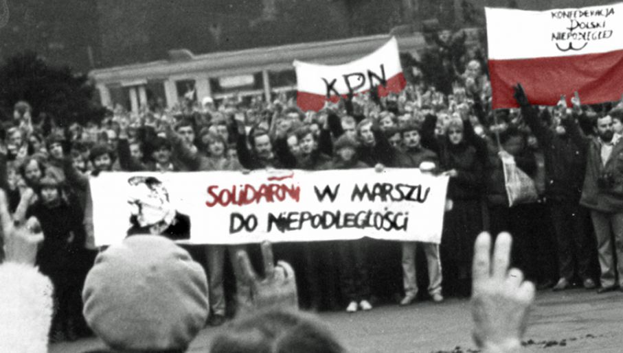 Środowiska niepodległościowe organizowały w PRL nielegalne obchody Święta Niepodległości (fot. IPN)