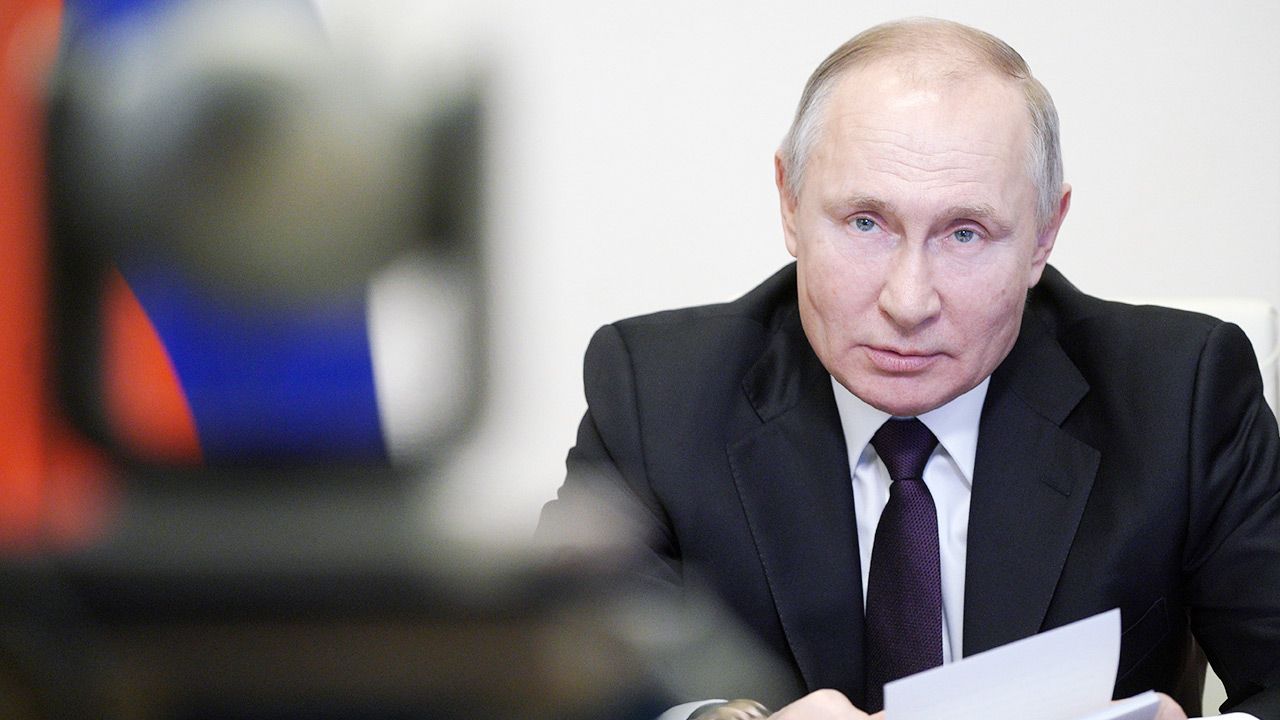 Prezydent Rosji Władimir Putin (fot. PAP/EPA/ALEXEI DRUZHININ / SPUTNIK / KREMLIN POOL) Prezydent Rosji Władimir Putin (fot. PAP/EPA/ALEXEI DRUZHININ / SPUTNIK / KREMLIN POOL)