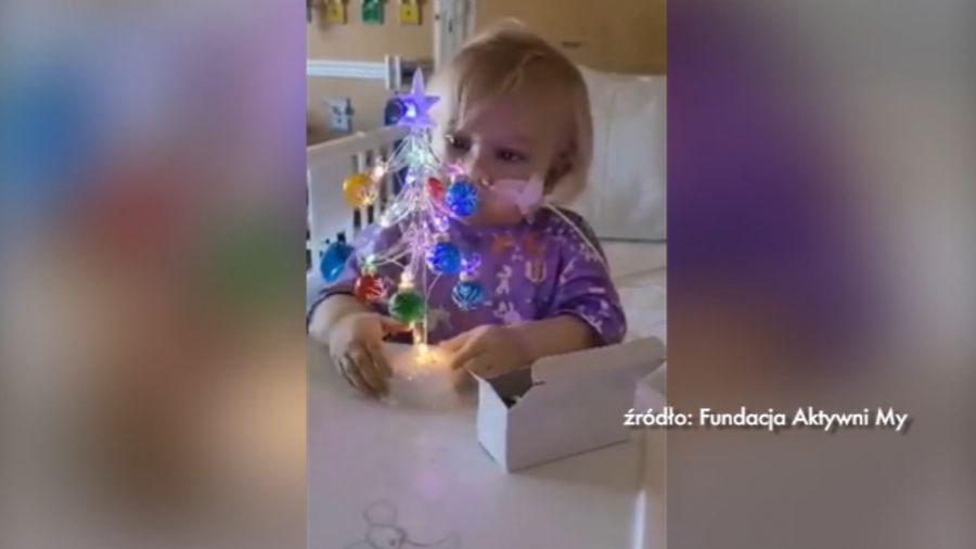 Mały Fabian te święta spędzi jeszcze w szpitalu. Fot. Fundacja Aktywni My