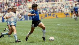 Na głównym planie: Diego Maradona (fot. Getty Images)