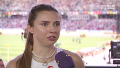 Kryscina Cimanouska (fot. TVP Sport)