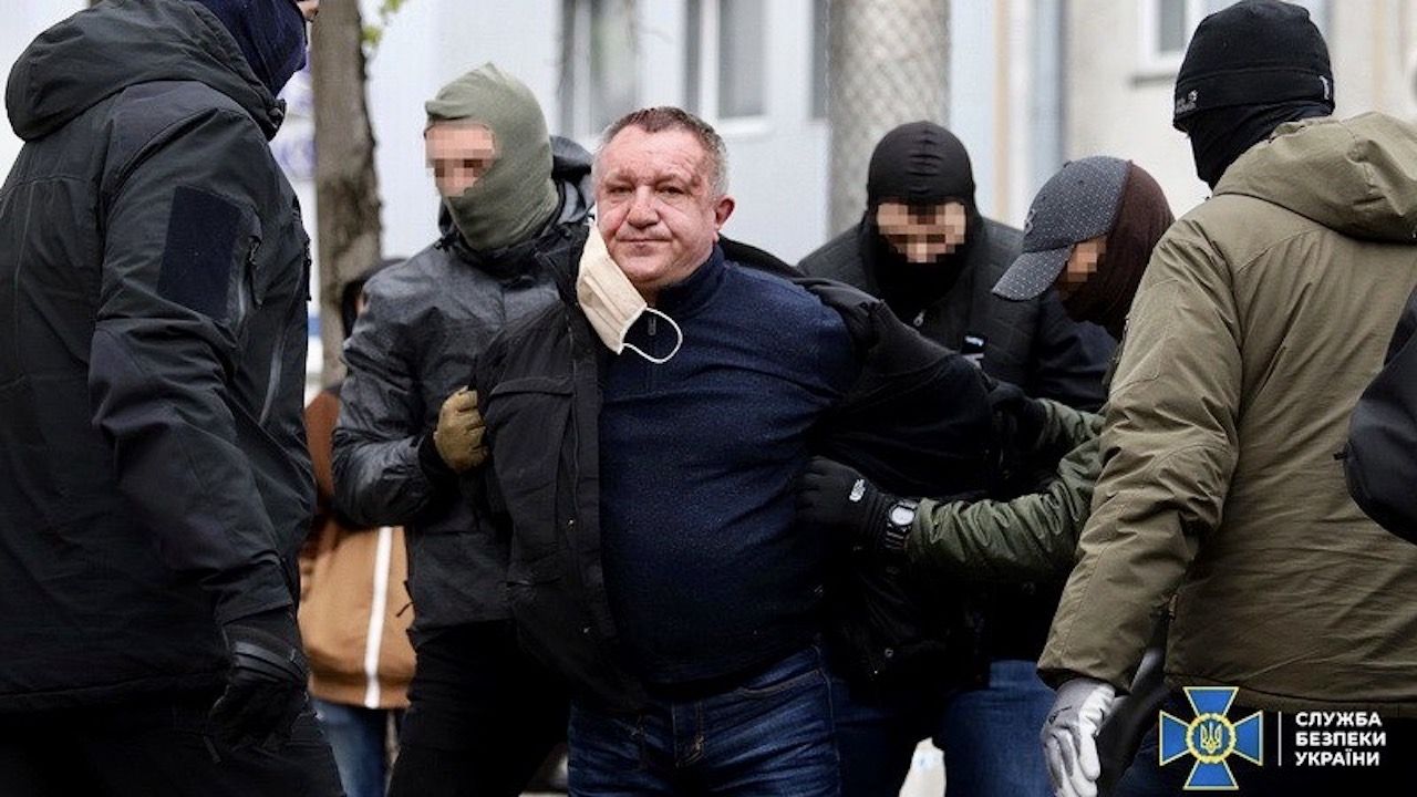 15 kwietnia sąd rejonowy w Kijowie umieścił Szajtanowa w areszcie tymczasowym na 60 dni (fot. Służba Bezpieczeństwa Ukrainy)