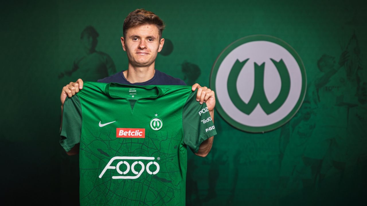 Karol Dziedzic trafił do Warty Poznań (fot. mat. klubowe).