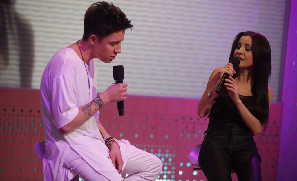 Na scenie PnŚ - Dawid Kwiatkowski i Hania Hołek