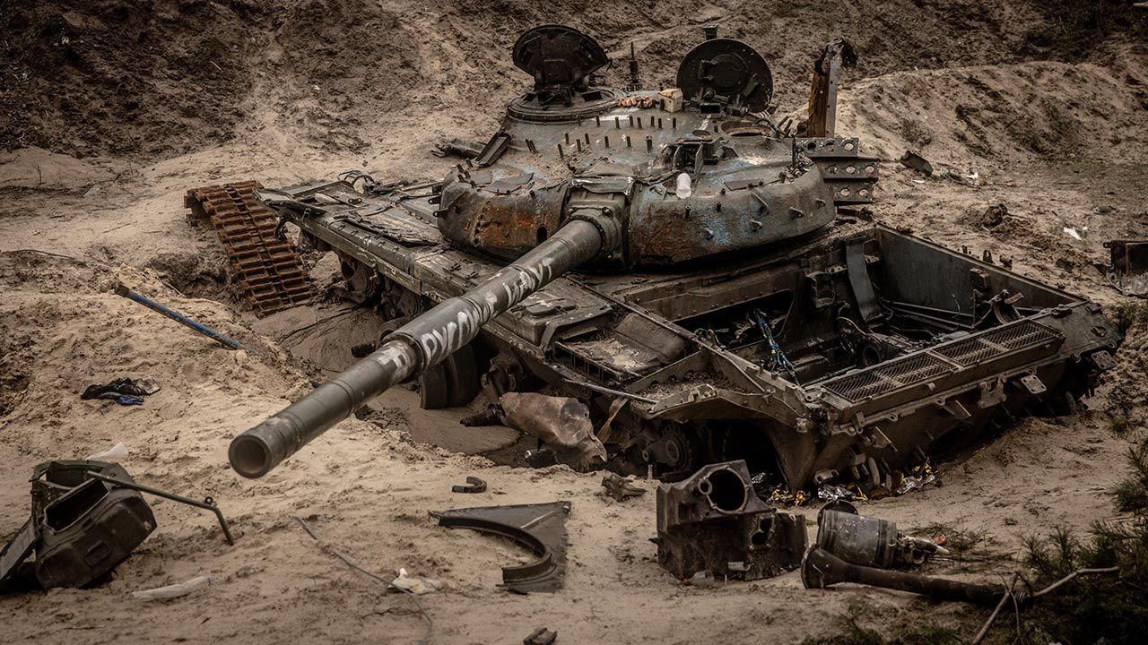 Wojna trwa już 11 miesięcy (fot. Chris McGrath/Getty Images)