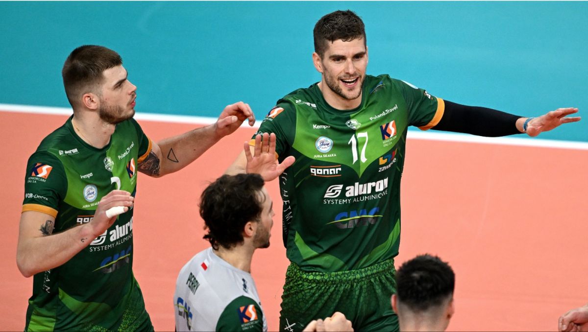 Siatkarze Aluron Warty CMC Zawiercie (fot. PAP) Siatkarze Warty Alu