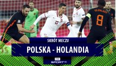 Polska – Holandia. Robert Lewandowski (fot. Getty)