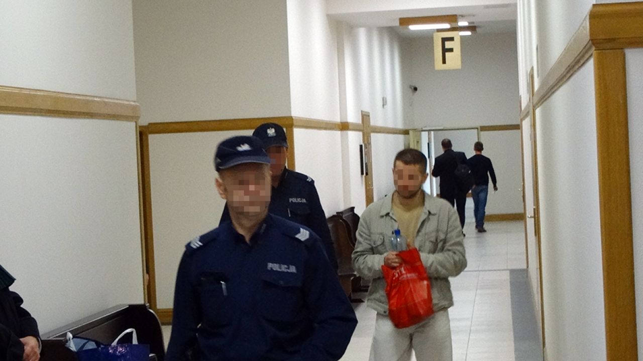 Wojciech S. przed rozprawą (fot. mat. pras.) Wojciech S. przed rozprawą (fot. mat. pras.)