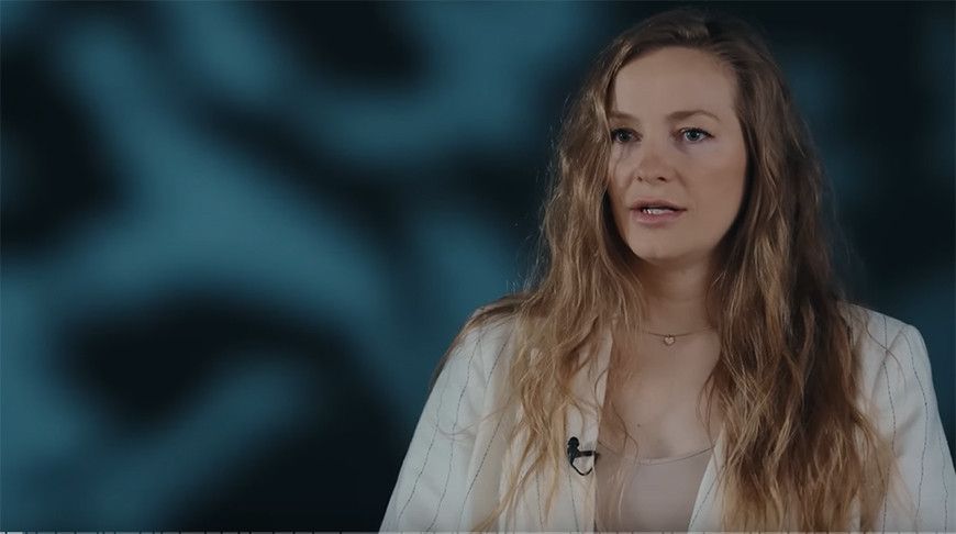 Грамадзянка Латвіі Вольга Чарняўская. (Фота: БелТА)