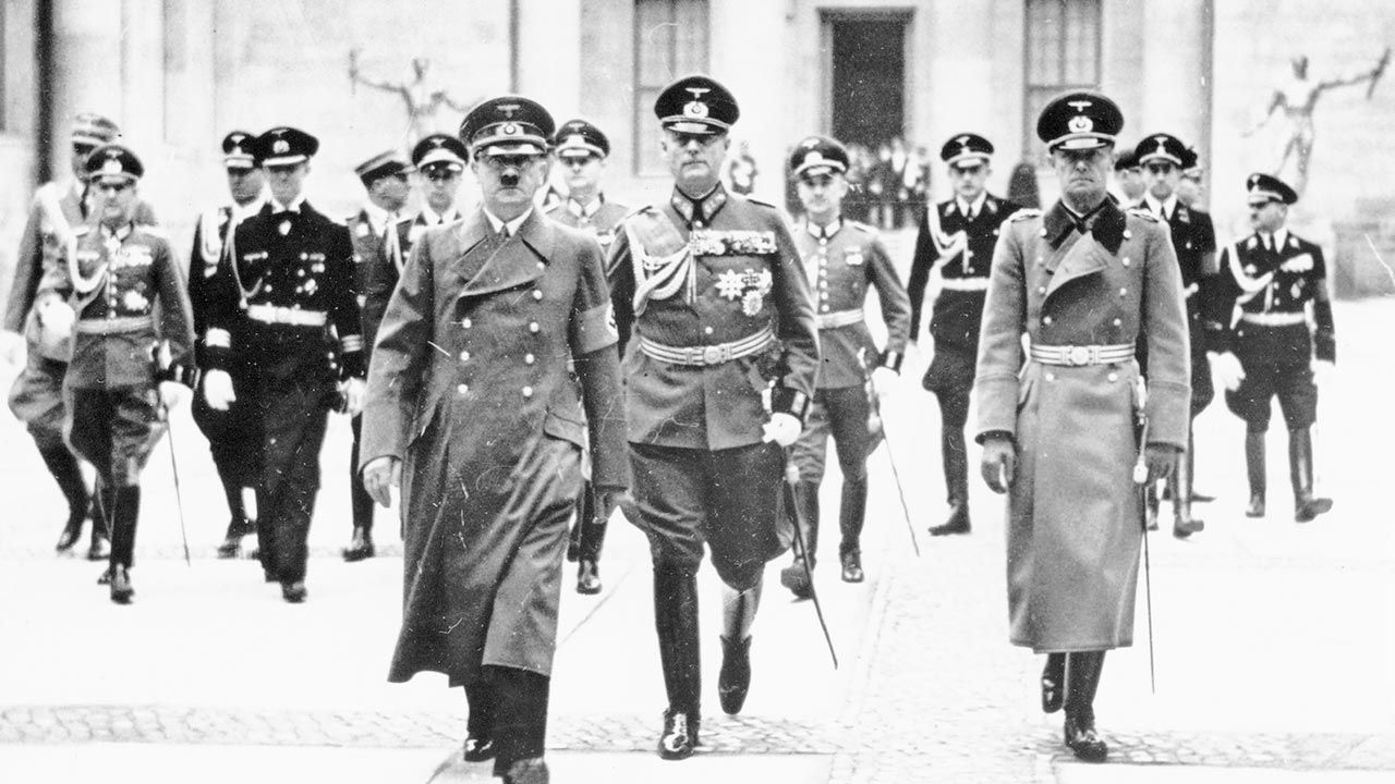 Ujawniono treść przemówienia Adolfa Hitlera do czołowych dowódców Wehrmachtu i marynarki wojennej (fot. Getty Images)