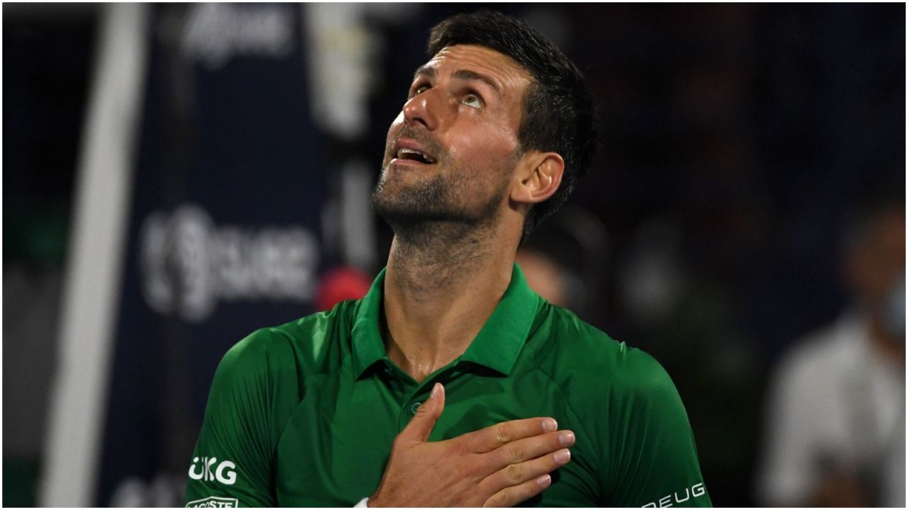 Novak Djoković wsparł Sierhija Stachowskiego (fot. Getty)