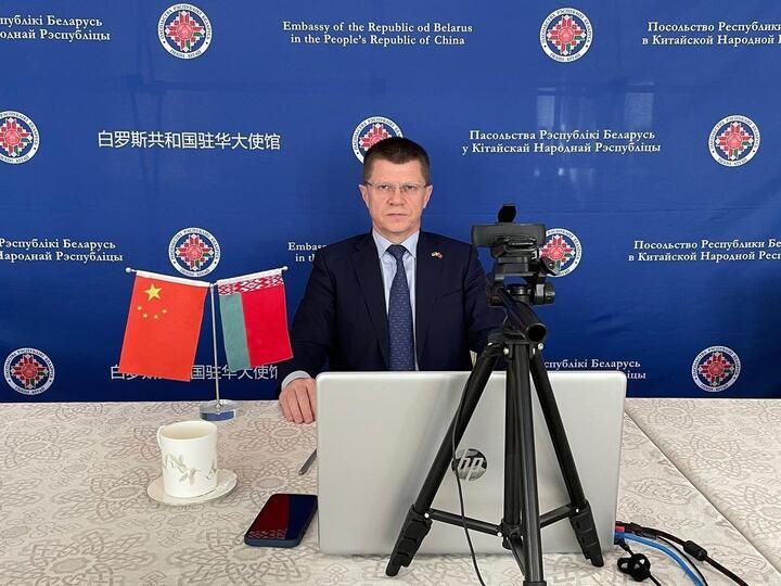 Юрый Сянько. (Фота: @belarus.in.china / Instagram)
