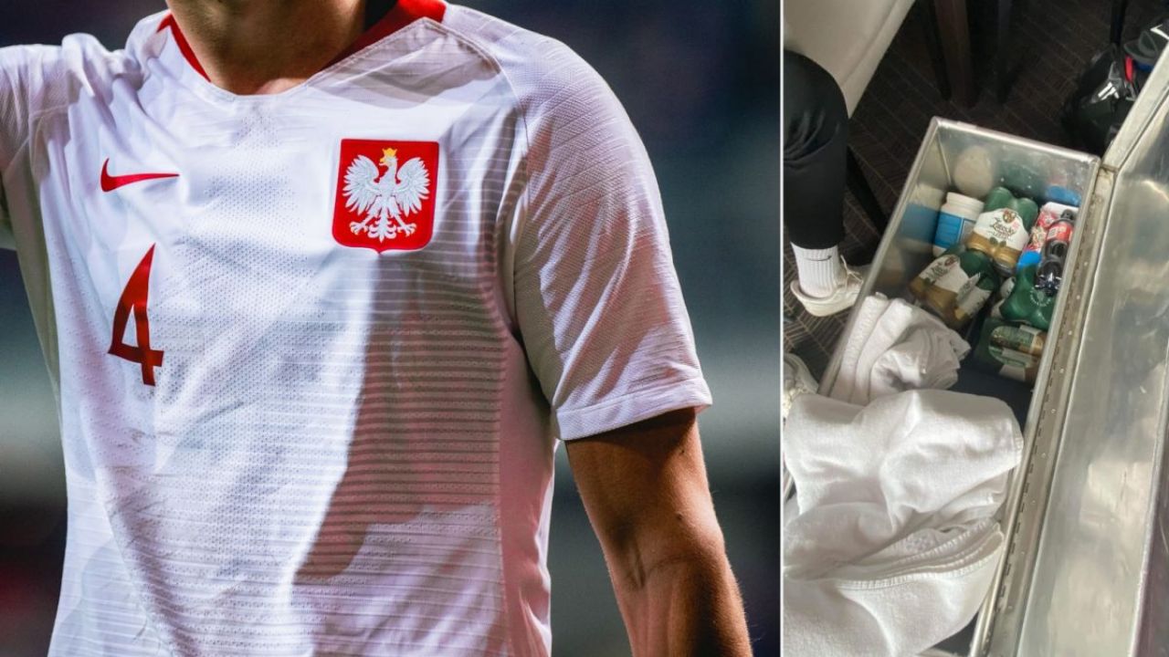 Piwo na zgrupowaniu reprezentacji Polski U15 (fot. 400mm.pl / TVPSPORT.PL)