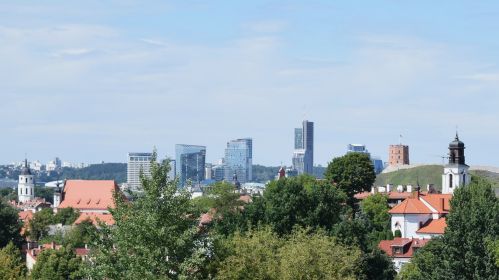 Старажытныя і сучасныя будынкі Вільні
