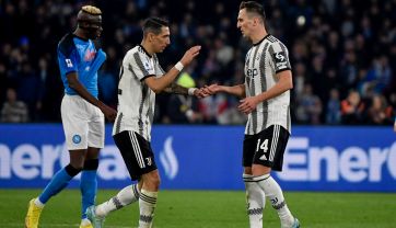 Angel Di Maria i Arkadiusz Milik (fot. Getty Images)