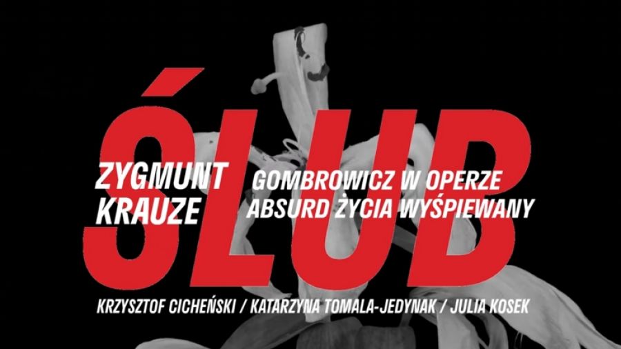 "Ślub" (fot. Teatr Wielki im. Stanisława Moniuszki w Poznaniu)