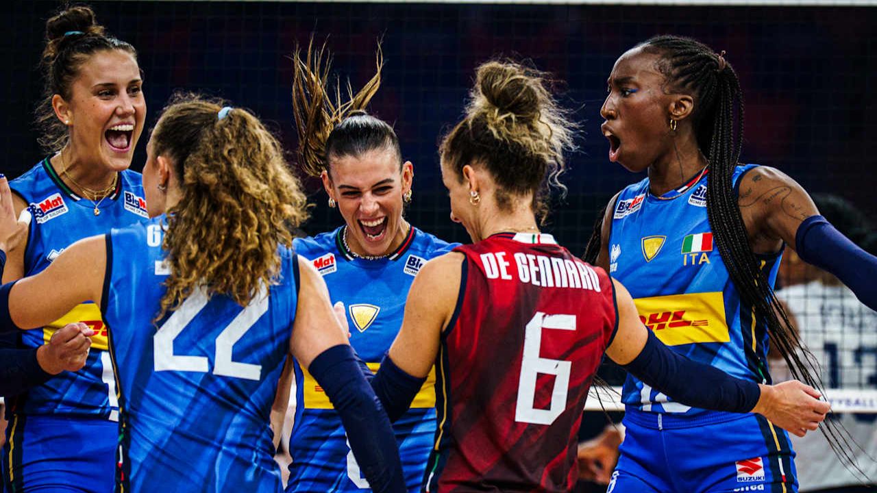 Siatkarki reprezentacji Włoch (fot. Volleyball World)
