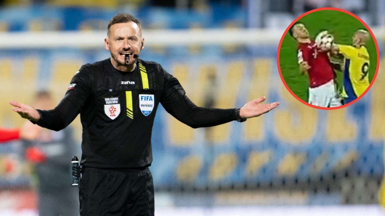 Paweł Raczkowski w meczu Arki z Wisłą (fot. Getty/TVP Sport).