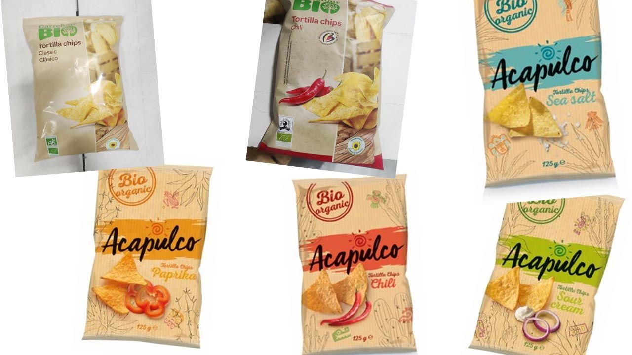 Chipsy kukurydziane wycofane ze sprzedaży (fot. gov.pl)