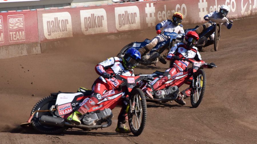 Żużlowcy z Bydgoszczy nie dali szans beniaminkowski Metalkas 2. Ekstraligi zwyciężając 58:32. Spotkanie od pierwszych biegów przebiegało pod dyktando gospodarzy (fot. Anna Kopeć)