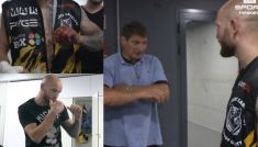 Kulisy walki Macieja Sulęckiego na gali KBN #12 (fot. TVP)
