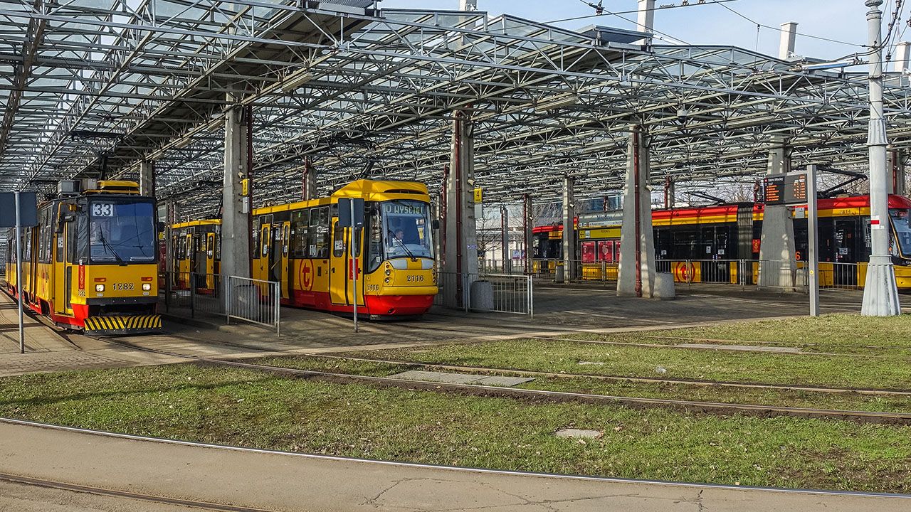 CBA se unió a la empresa Tramwaje Warszawskie.  Los funcionarios realizan controles en la adquisición de material rodante de tranvías