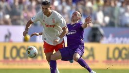 Cristiano Ronaldo (L) i Franck Ribery (P) (fot. Getty Images)