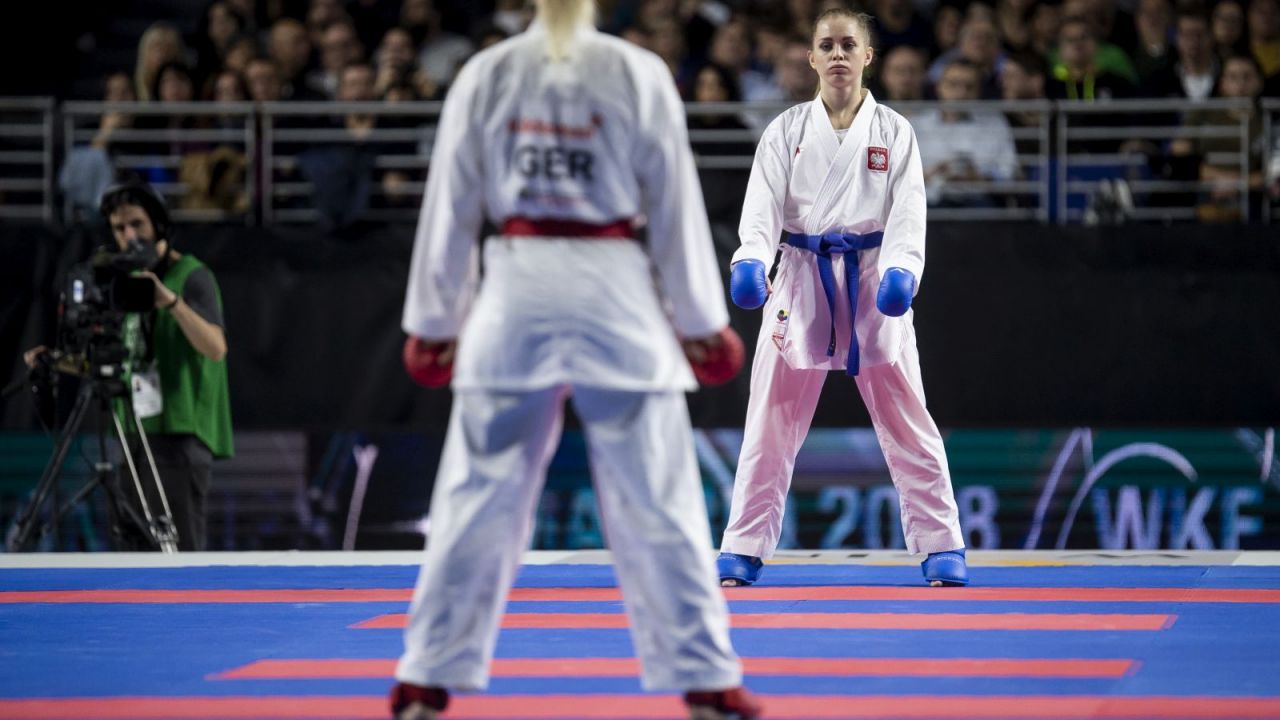 Dorota Banaszczyk w 2018 roku została mistrzynią świata w karate (Fot. Getty)