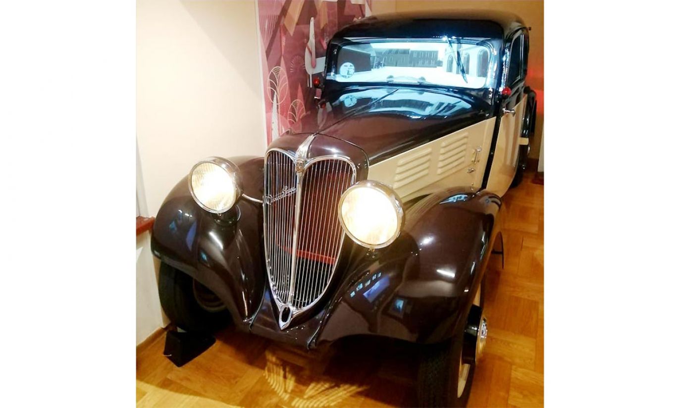 Samochód Oświęcim-Praga z 1936 r.