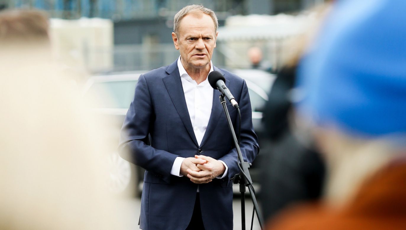 Donald Tusk (fot. PAP/Zbigniew Meissner)