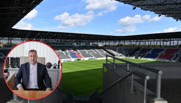Cezary Kulesza, stadion Pogoni Szczecin (fot. PAP) Cezary Kulesza, stadion Pogoni Szczecin (fot. PAP)