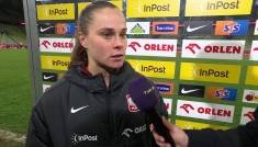 Ewa Pajor (fot. TVP SPORT)