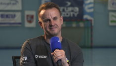 Michał Skórski, trener Azotów Puławy (fot. TVP)