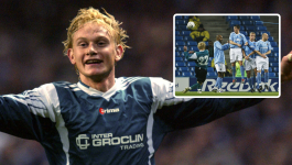 Radość Sebastiana Mili po golu w Manchesterze (fot. Getty Images) Radość Sebastiana Mili po golu w Manchesterze (fot. Getty).