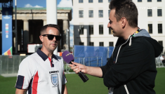 Sir Gareth Southgate? Kibice apelują do króla! (fot. TVP SPORT)