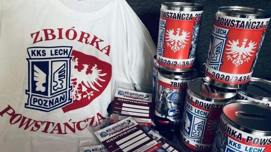 Zbiórka Powstańcza przeniesiona na za tydzień (fot. Kibice Lecha Poznań/FB)
