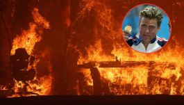 Gary Hall Jr. stracił niemal cały dobytek w pożarze (fot. PAP/Getty)