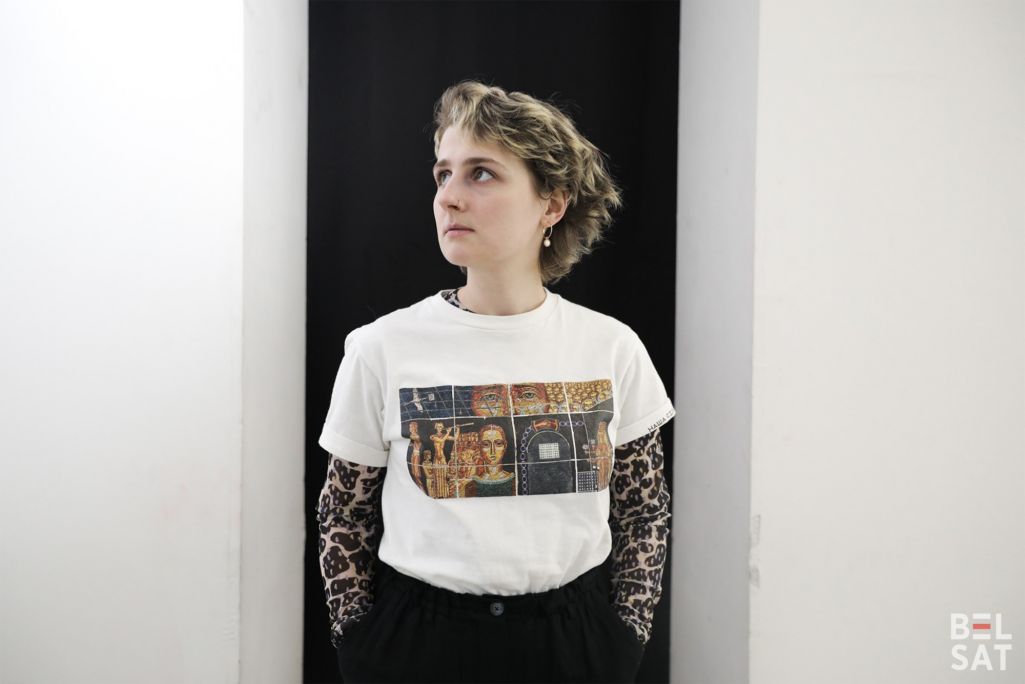 Дар’я, праваабаронца праекту «Politzek.me». Варшава, Польшча. 17 студзеня 2024 года. (Фота: Аліса Ганчар / Белсат)