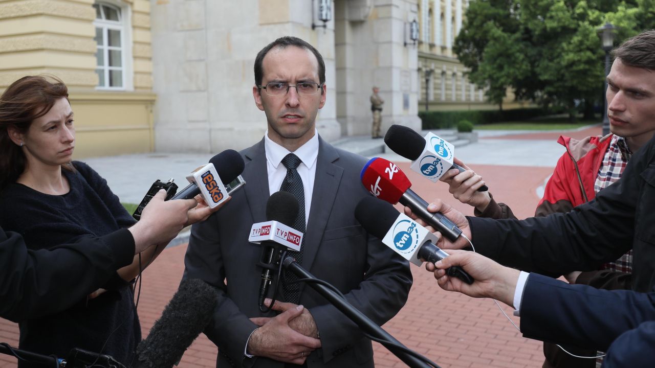Rzecznik prasowy koordynatora służb specjalnych Stanisław Żaryn (fot. PAP/Paweł Supernak) Rzecznik prasowy koordynatora służb specjalnych Stanisław Żaryn (fot. PAP/Paweł Supernak)
