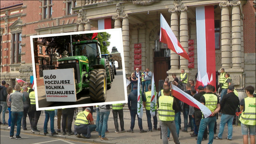 Rolnicy protestują. Sprzeciwiają się importowi żywności spoza UE 