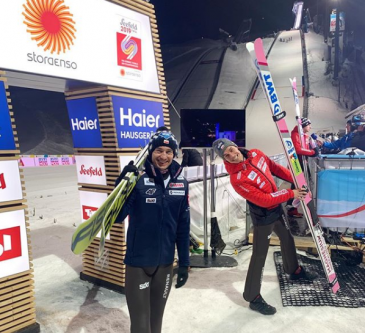 Kamil Stoch i Piotr Żyła (fot. Instagram.com)