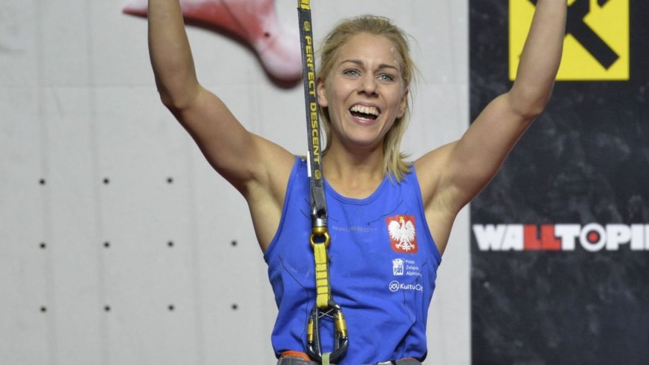 Ms We Wspinaczce Sportowej Aleksandra Miroslaw Obronila Tytul Sport Tvp Pl