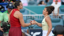 Jasmine Paolini z trenerem (fot. Getty)