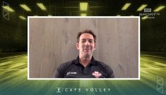 Stephane Antiga w Cafe Volley (fot. TVP)