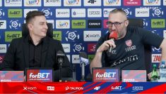 Michał Świerczewski i Marek Papszun (fot. TVP)