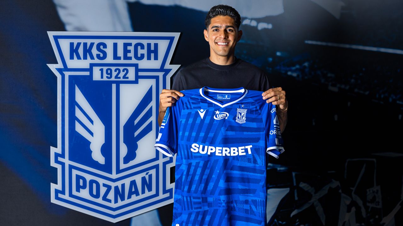 Luis Palma został piłkarzem Lecha Poznań (fot.