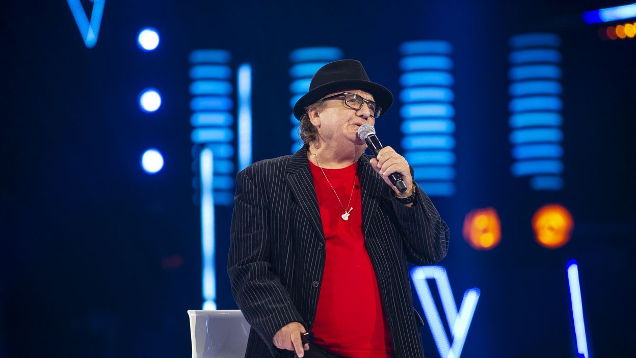 W niezwykle emocjonalnym utworze „Hello” Lionela Richiego wystąpił Kazimierz Górecki (fot. TVP)