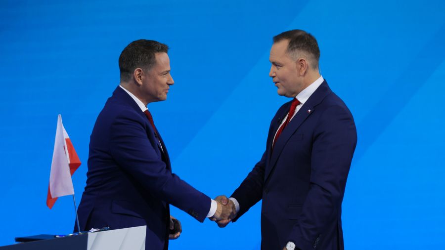 Wysyp sondaży. W większości małą przewagę ma Rafał Trzaskowski. Sporo niezdecydowanych. Zdjęcie Paweł Supernak PAP