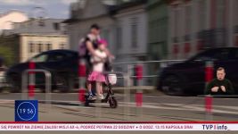 W pierwszych miesiącach tego roku doszło do ponad 200 wypadków z udziałem hulajnóg elektrycznych (fot. TVP1)